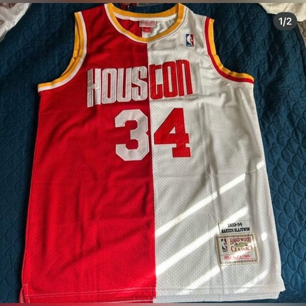 Houston Rockets Red and White Jersey